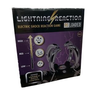 Squirrel Games Paladone Lightning Reaction Reloaded Electric Shock Game Party